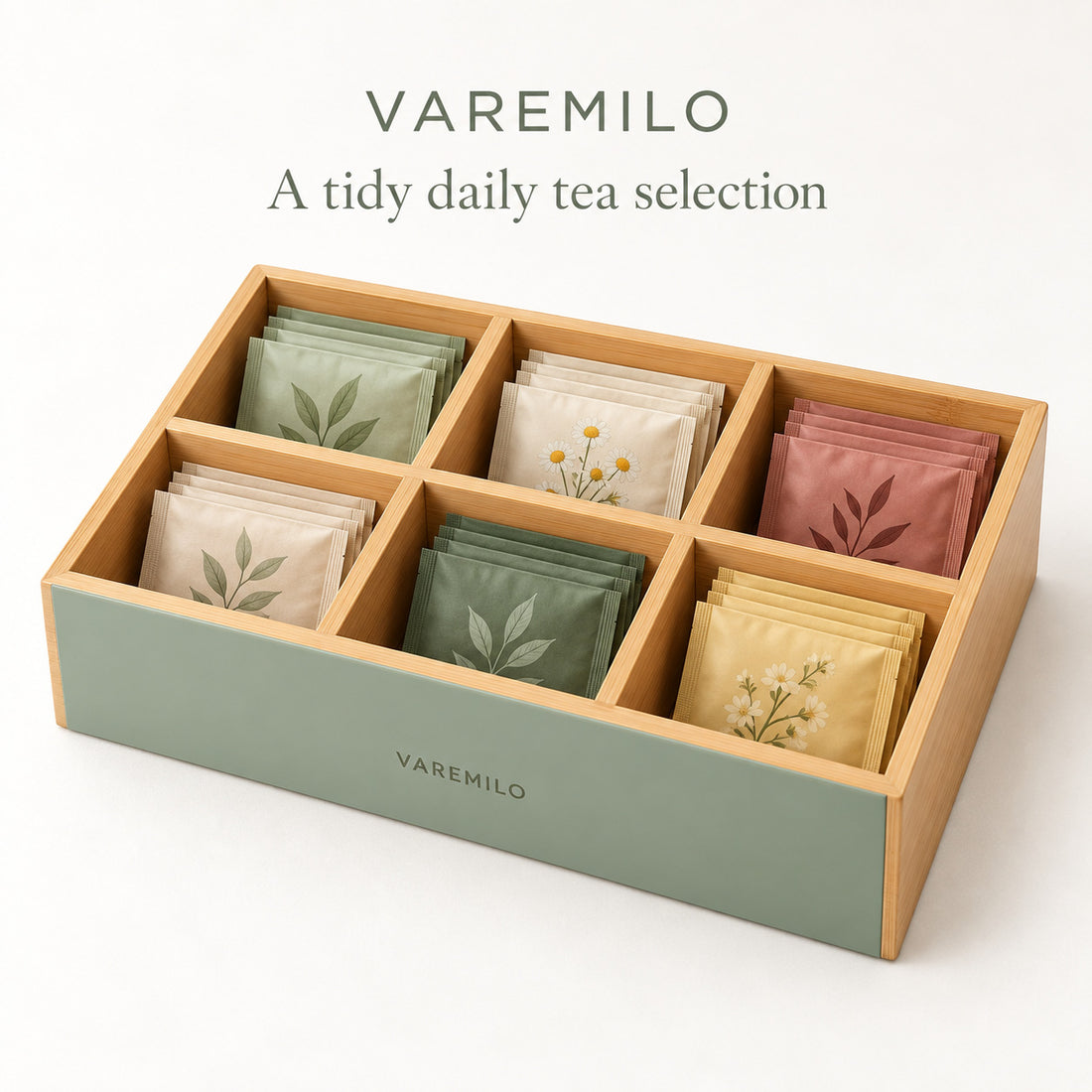 Varemilo Grid Tea Organizer