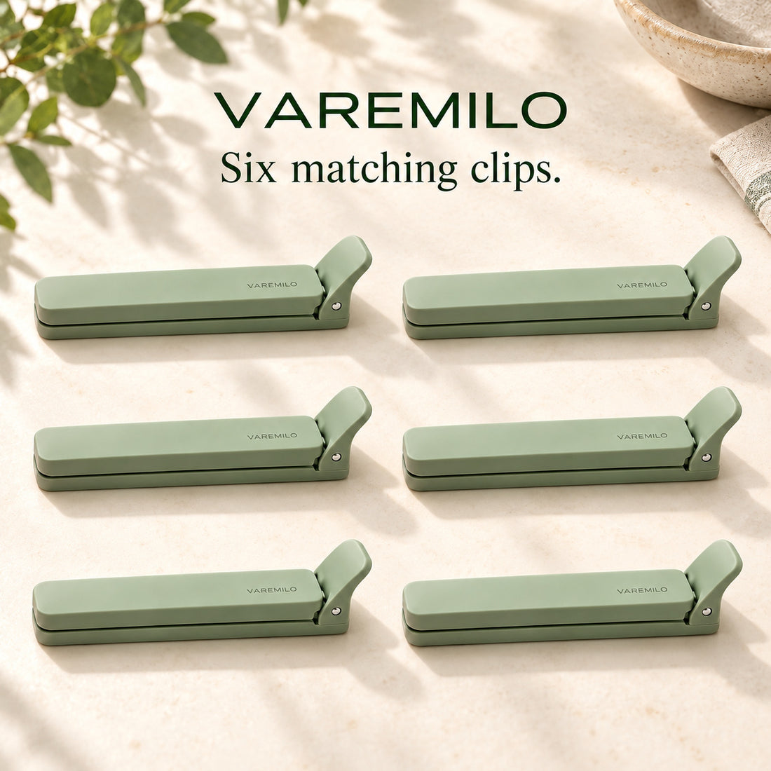 Varemilo Clip Bag Seal Set