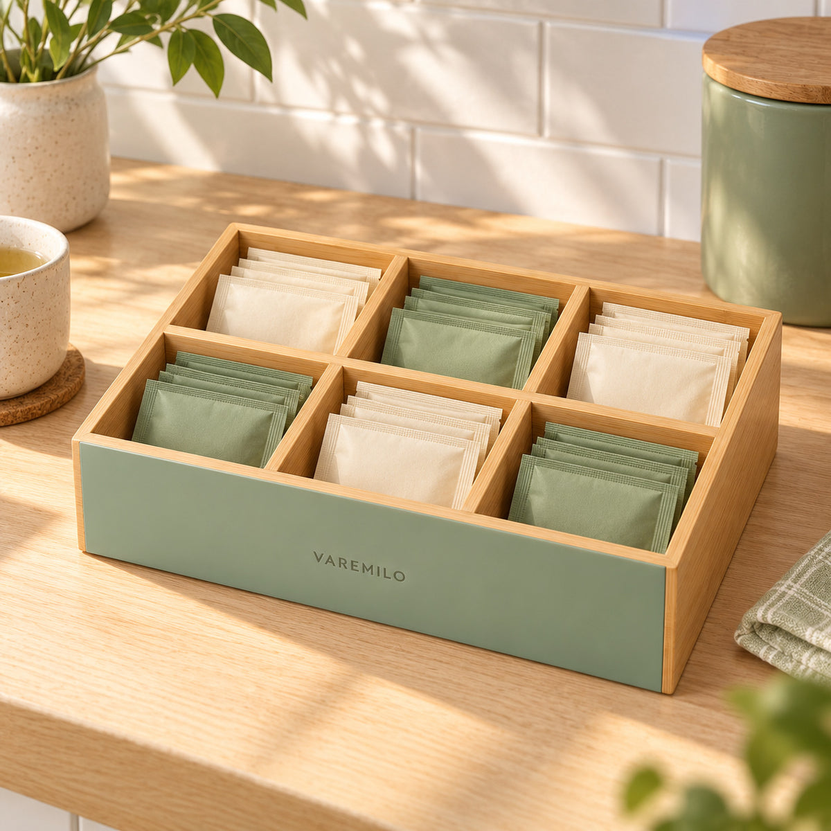 Varemilo Grid Tea Organizer main 2